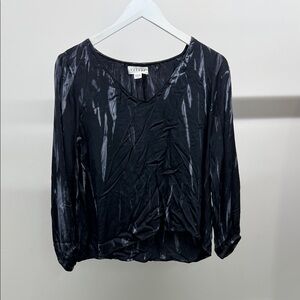 Velvet by Graham & Spencer Blue Blouse